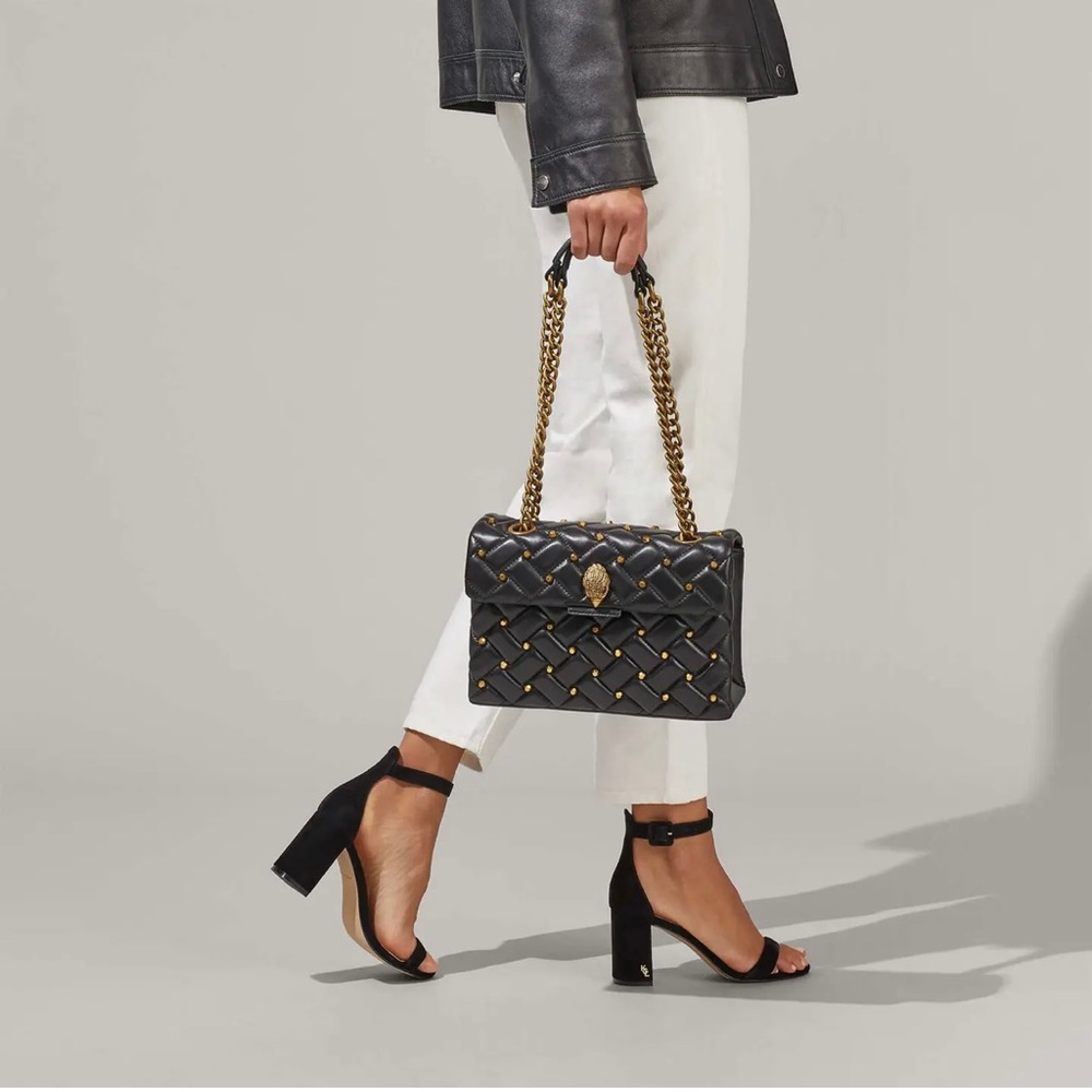 “Rare” Kurt Geiger London
Leather Stud Kensington